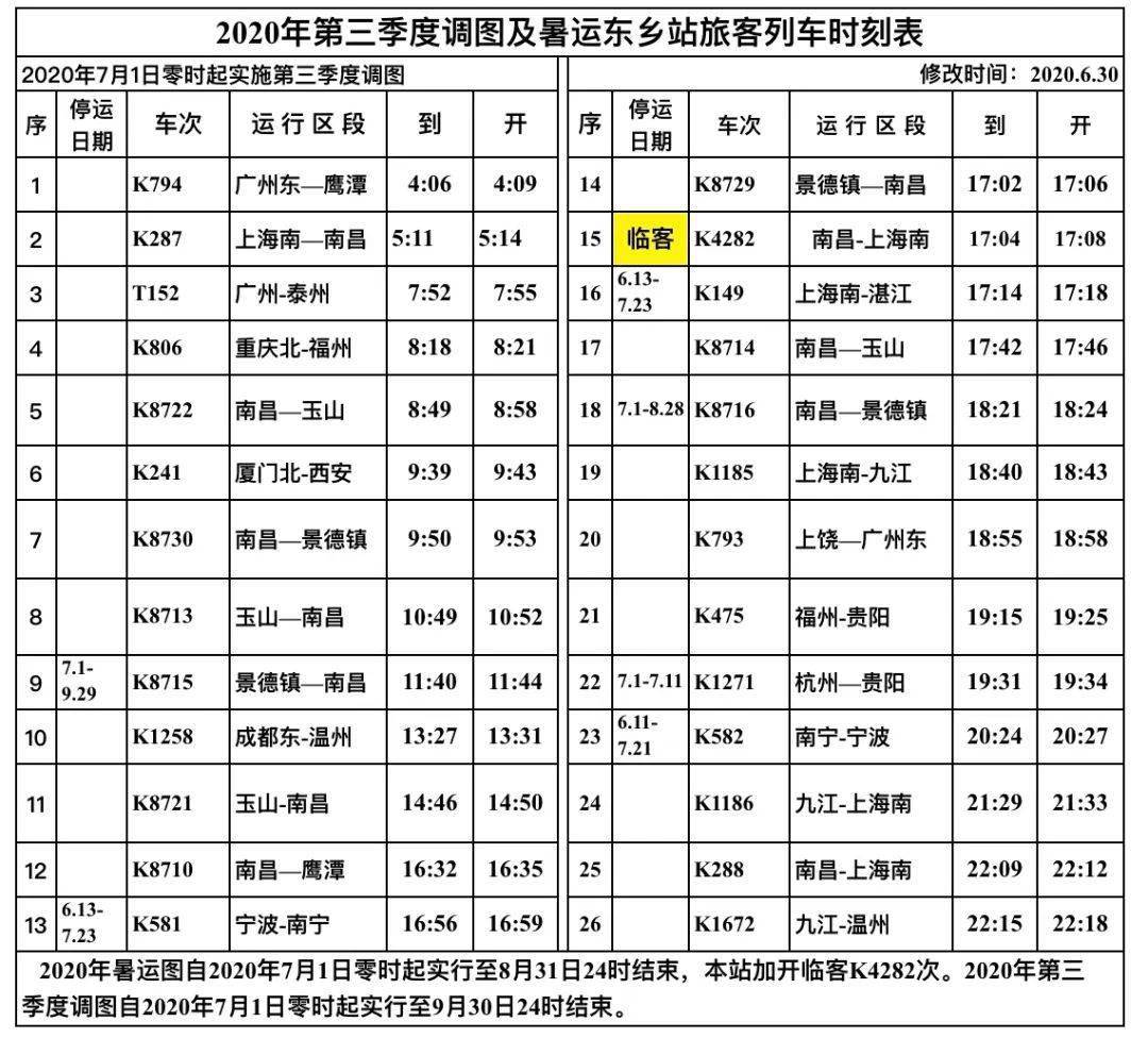 东乡火车站最新时刻表详解及查询指南